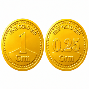 1.25 grms 999 coin photo